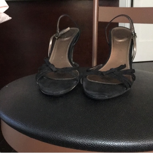 J. Crew Bow Accent Strappy Slingback Size 8.5 - Picture 11 of 12